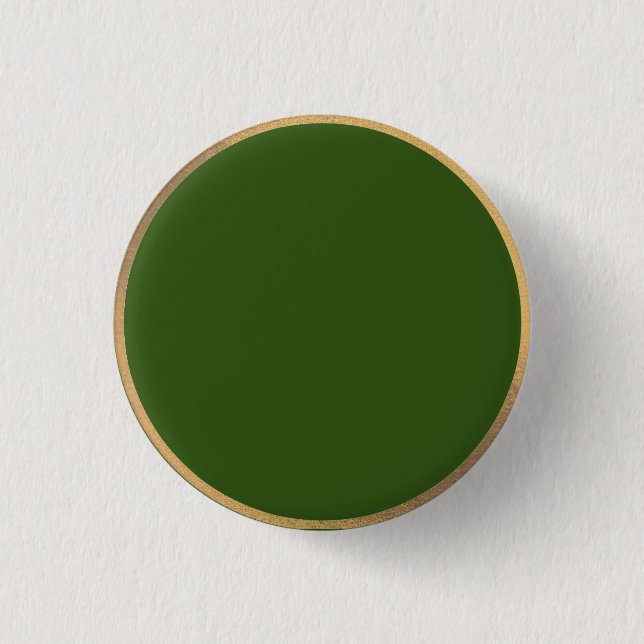 Badge Rond 2,50 Cm jante dorée avec match vert (Devant)