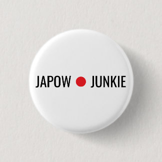 Badge Rond 2,50 Cm Japow Junkie