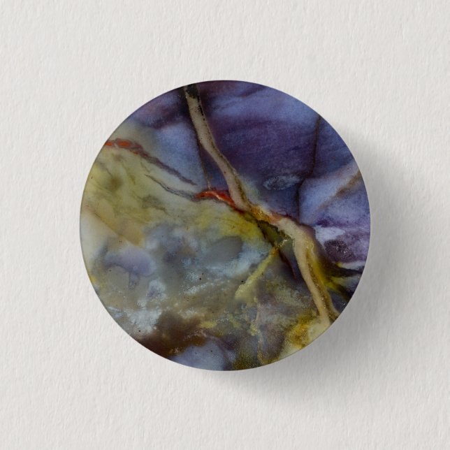 Badge Rond 2,50 Cm Jasper pourpre (Devant)