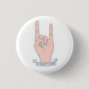 Badge Rond 2,50 Cm Je ne m'inquiète pas le bouton