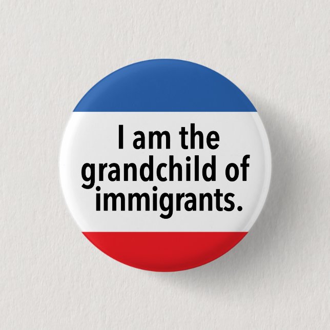 Badge Rond 2,50 Cm Je suis l'petit-enfant (Devant)