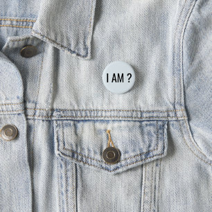Badge Rond 2,50 Cm Je suis Texte