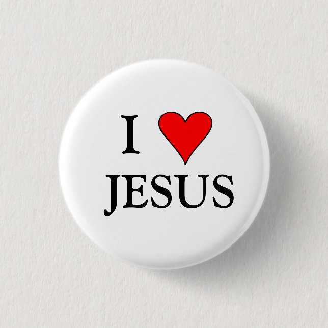 BADGE ROND 2,50 CM JÉSUS (Devant)