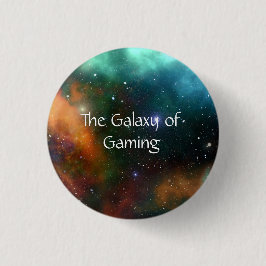 BADGE ROND 2,50 CM JEU GALAXY SPACE PLUSIEURS COULEURS