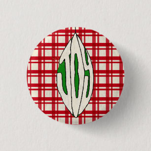 Badge Rond 2,50 Cm Joie d'ornement de vacances
