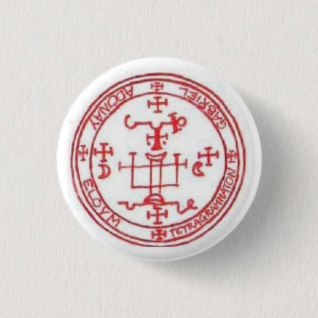 Badge Rond 2,50 Cm Joint de Gabriel (Devant)