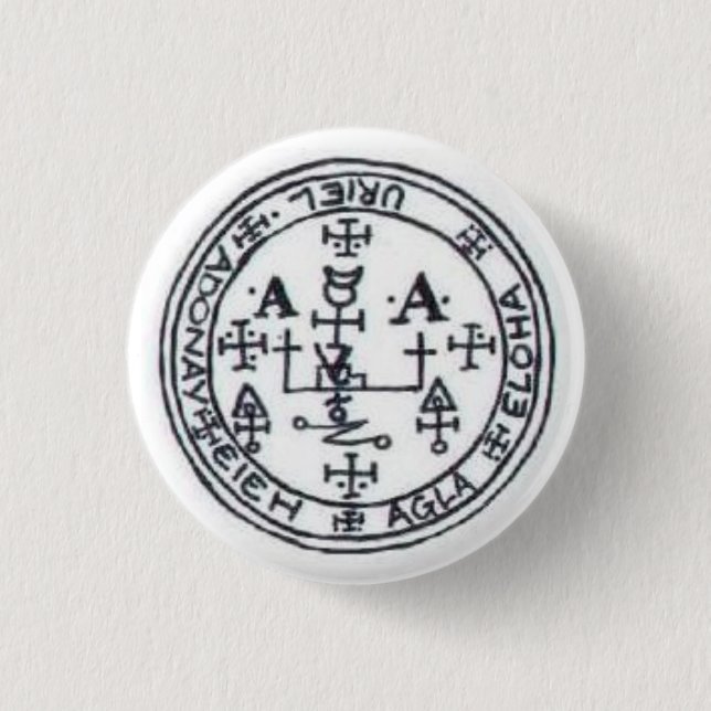 Badge Rond 2,50 Cm Joint d'Uriel (Devant)