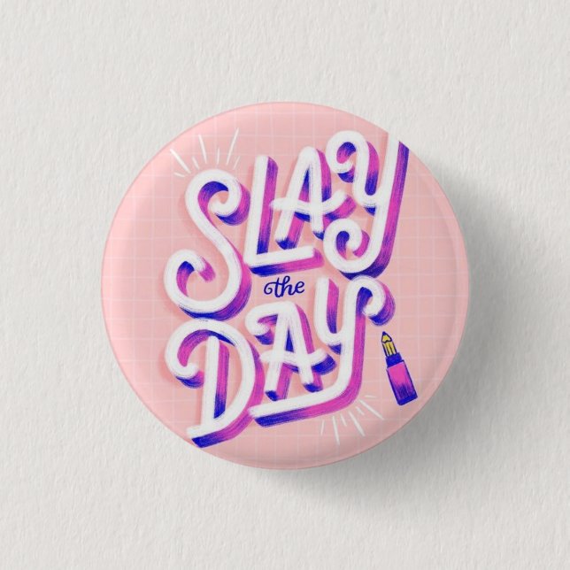 Badge Rond 2,50 Cm Jour (Devant)