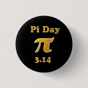 Badge Rond 2,50 Cm Jour Pi