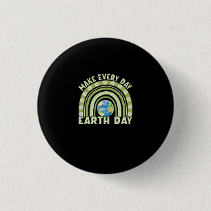 Badge Rond 2,50 Cm Journée de la Terre 2022 Faire de chaque jour une