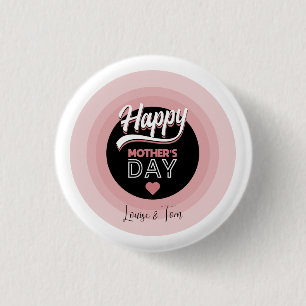 Badge Rond 2,50 Cm Joyeuse fête des mères