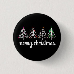 Badge Rond 2,50 Cm Joyeux Noël