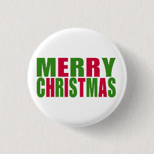Badge Rond 2,50 Cm Joyeux Noël