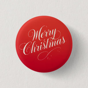 Badge Rond 2,50 Cm Joyeux Nouvel An Joyeux Noël Période des Fêtes