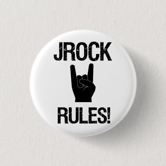 Badge Rond 2,50 Cm Jrock ordonne l'insigne (Devant)