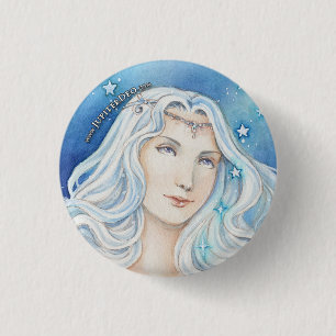 Badge Rond 2,50 Cm Jupiter Deo, déesse de Wade
