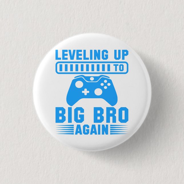 Badge Rond 2,50 Cm Jusqu'À L'Avenir Des Gros. (Devant)