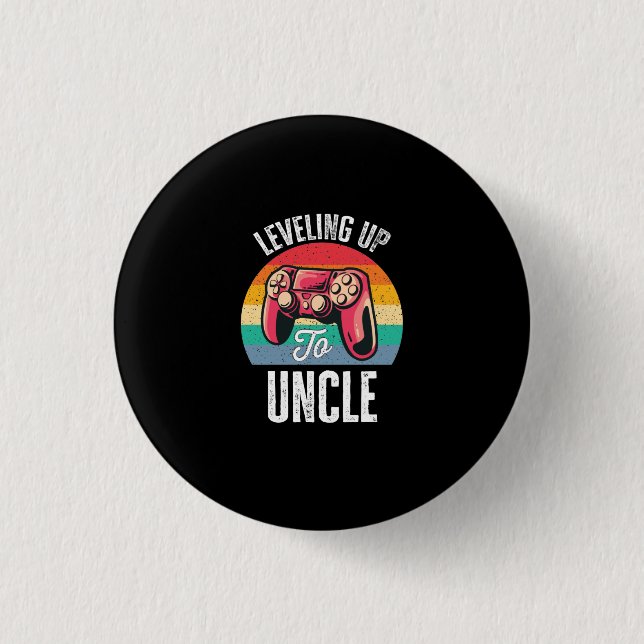 Badge Rond 2,50 Cm Jusqu'à l'oncle (Devant)