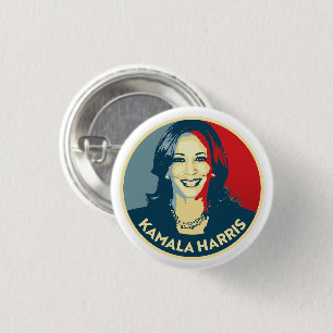 Badge Rond 2,50 Cm Kamala Harris