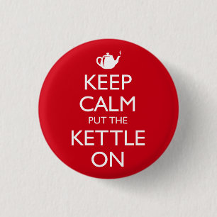 Badge Rond 2,50 Cm Keep calm