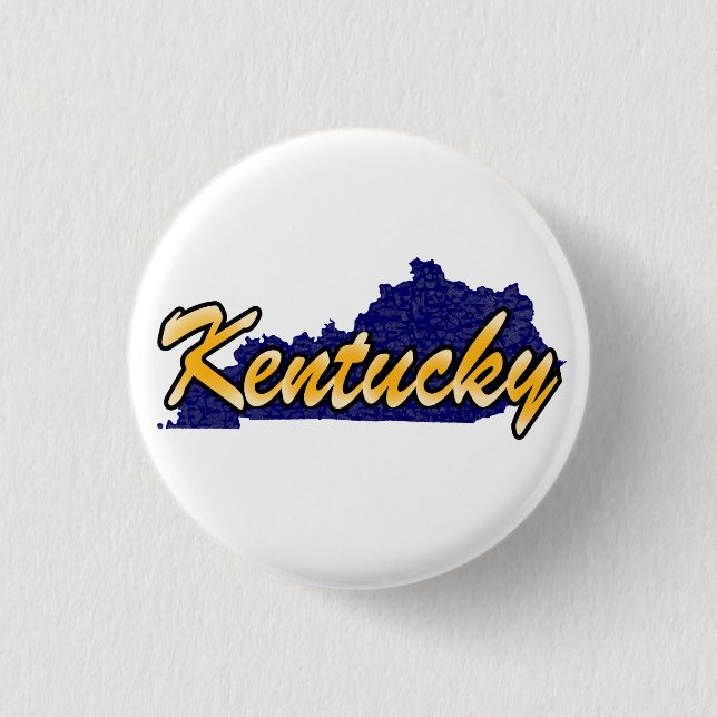 Badge Rond 2,50 Cm Kentucky (Devant)