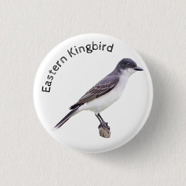 Badge Rond 2,50 Cm Kingbird (Devant)