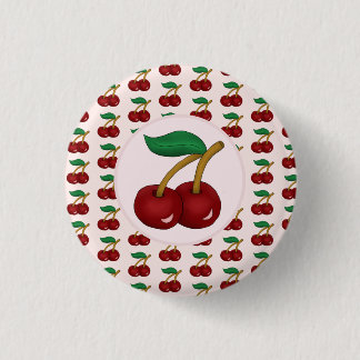 Badge Rond 2,50 Cm Kirschen