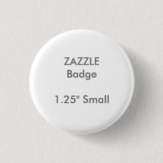 Badge Rond 2,50 Cm La coutume de ZAZZLE a imprimé 1,25" petits