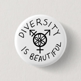Badge Rond 2,50 Cm La diversité est belle