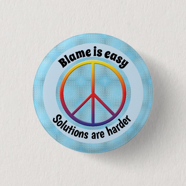 Badge Rond 2,50 Cm La faute est facile 2 (Devant)