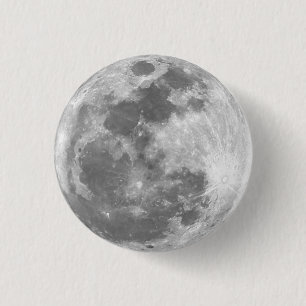 Badge Rond 2,50 Cm La Lune