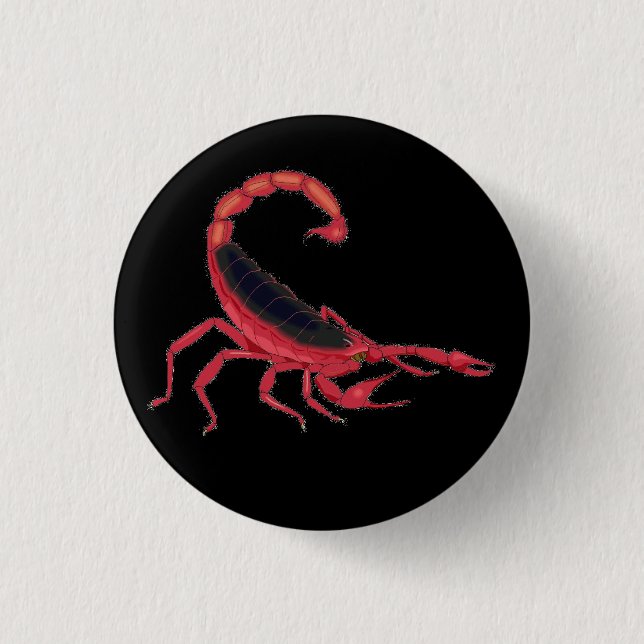Badge Rond 2,50 Cm La nouvelle chair Scorpian (Devant)