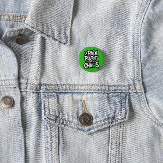 Badge Rond 2,50 Cm La paix est un choix
