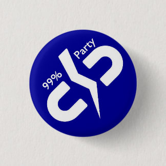 Badge Rond 2,50 Cm La partie de 99%
