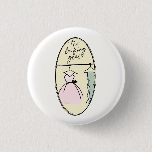Badge Rond 2,50 Cm La Pinceau Collective De Verre (Devant)