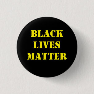 Badge Rond 2,50 Cm La vie noire importe