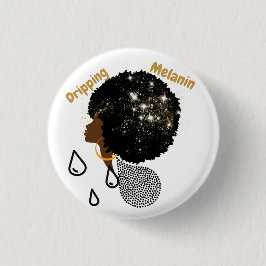 Badge Rond 2,50 Cm Laisser de la mélanine