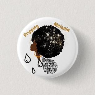 Badge Rond 2,50 Cm Laisser de la mélanine