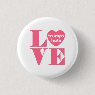 Badge Rond 2,50 Cm L'amour domine la haine