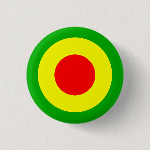 Badge Rond 2,50 Cm L'Armée de l'Air de Rasta