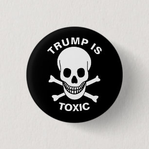 Badge Rond 2,50 Cm L'atout est toxique