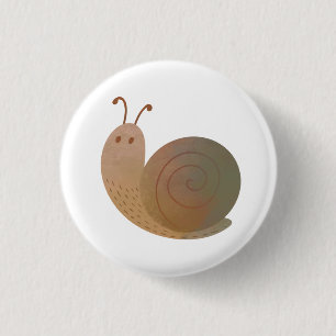 Badge Rond 2,50 Cm Le bon escargot