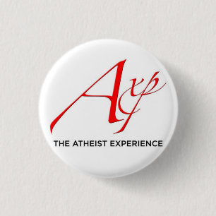 Badge Rond 2,50 Cm Le bouton athée d'expérience