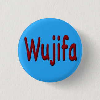 Badge Rond 2,50 Cm Le bouton de bleu de Wujifa