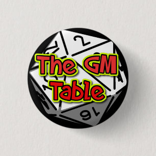 Badge Rond 2,50 Cm Le bouton du GM