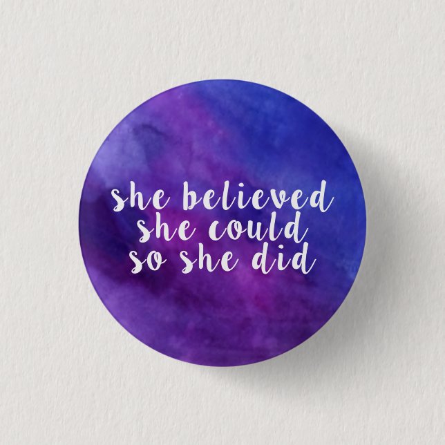 Badge Rond 2,50 Cm Le bouton inspiré de Luna (Devant)
