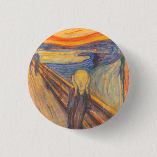 Badge Rond 2,50 Cm Le cri d'Edvard Munch