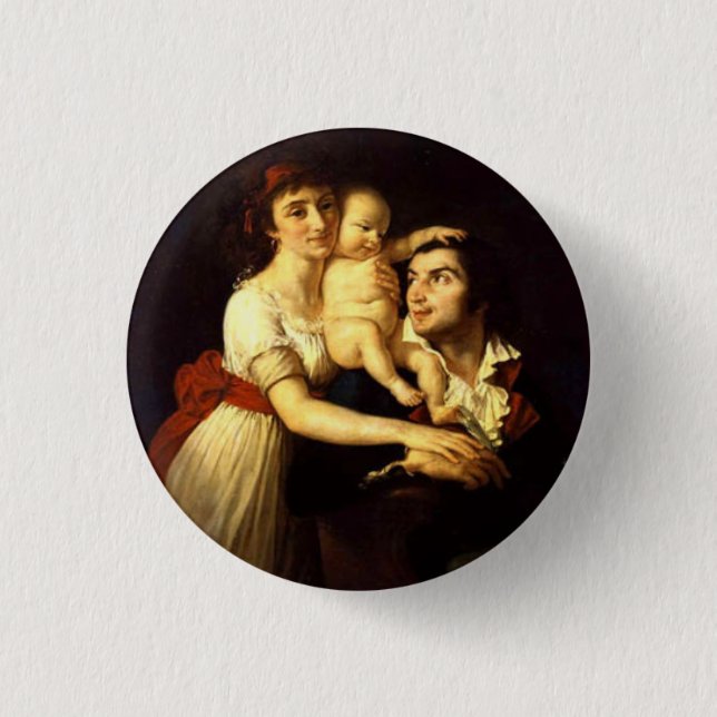 Badge Rond 2,50 Cm Le Desmoulins (Devant)