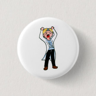 Badge Rond 2,50 Cm Le docteur est dedans