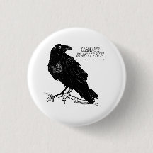 Le fantôme dans mon bouton de "Raven" de machine